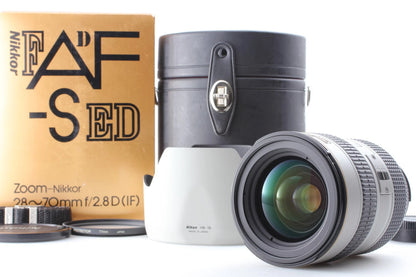 Light gray Nikon AF-S Nikkor 28-70mm f/2.8 D ED Lens — Mint
