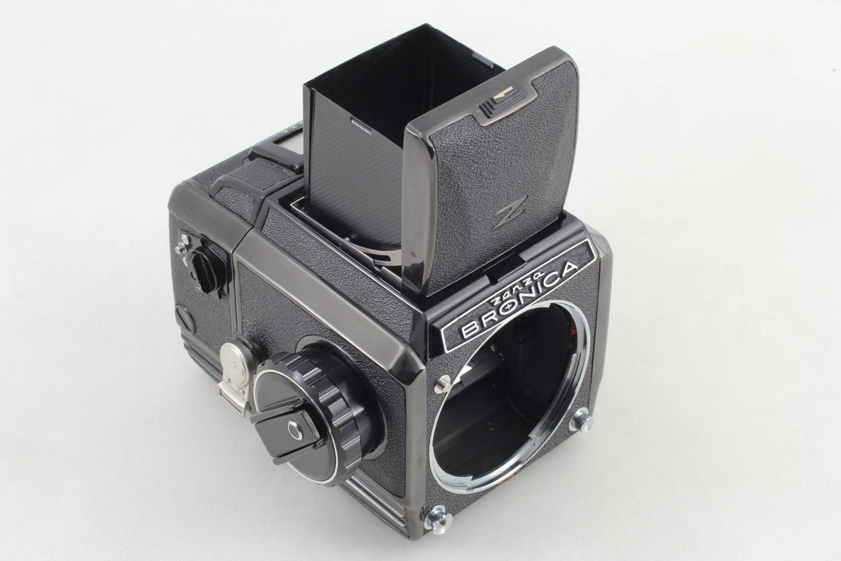 Late Zenza Bronica S2 Black 75mm f/2.8 Medium Format Camera — Mint
