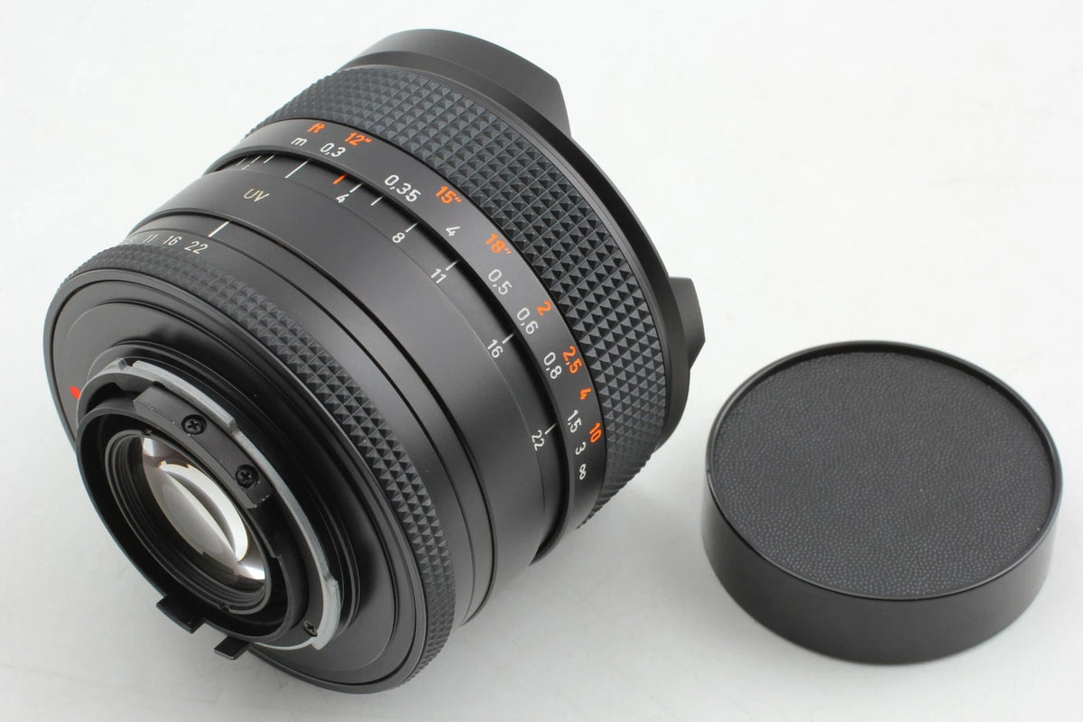 Contax Carl Zeiss F-Distagon T* 16mm f/2.8 AEG Lens — Top Mint