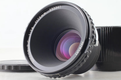 Nikon Nikkor-P.C 75mm f/2.8 Bronica S2 Standard Lens for S2 — Mint