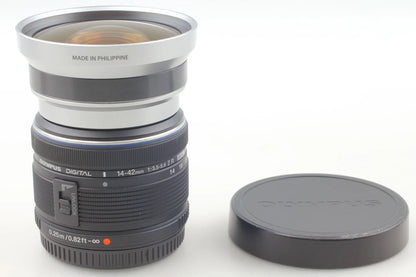 OLYMPUS M.ZUIKO DIGITAL 14-42mm f/3.5-5.6 II R MSC Lens — Near Mint