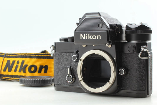 Nikon F2 Photomic S Black 35mm Film Camera Body w/ AS-1 — Top Mint