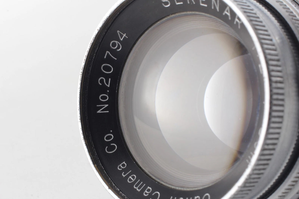 13 blades Canon Serenar 5cm f2 Collapsible Lens LTM L39 — Near Mint