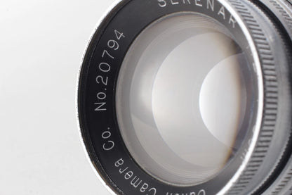 13 blades Canon Serenar 5cm f2 Collapsible Lens LTM L39 — Near Mint