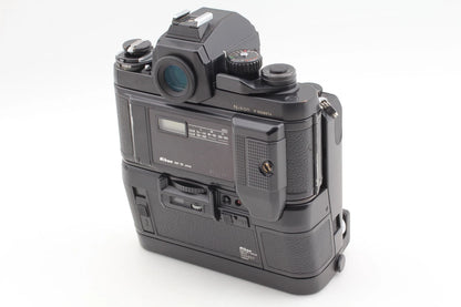 Nikon F3 P HP Press MF-18 MD-4 MK-1 MR-3 35mm Film Camera — Near Mint